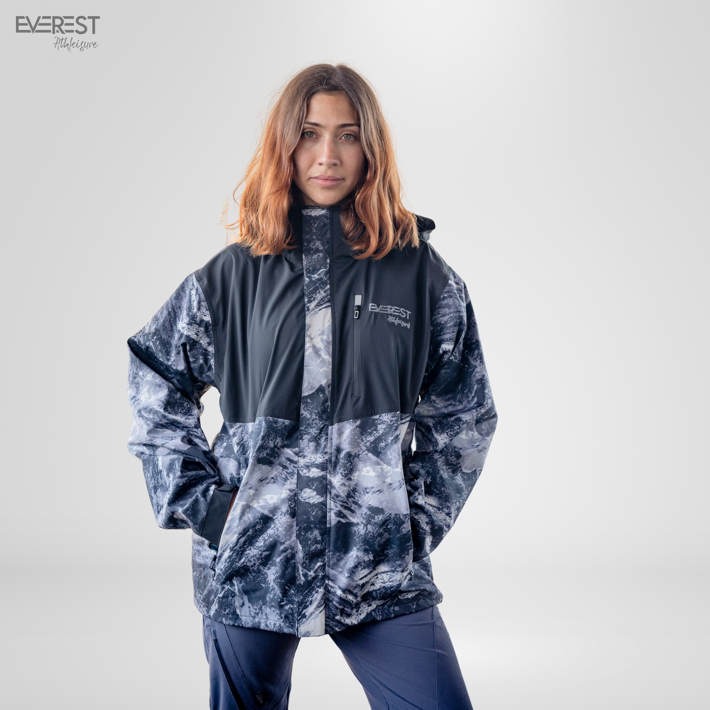 Aquaglide series rain jacket Black